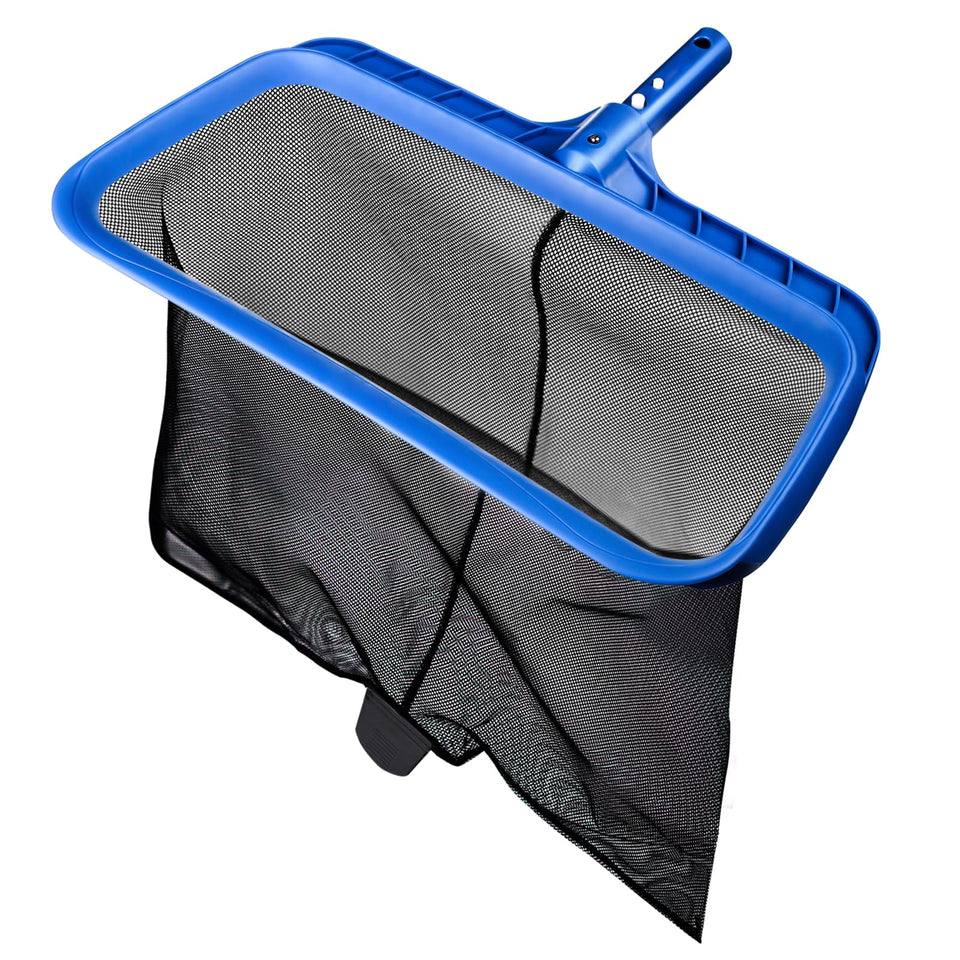 Monitok pool skimmer net with heavy diamond mesh and sturdy frame for durable debris pickup