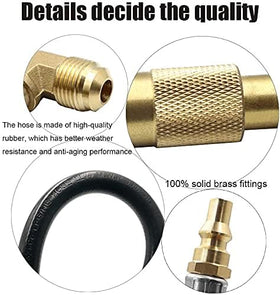 MONKEMON low-pressure elbow adapter ensures safe operation with compatible grills