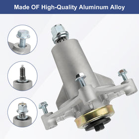 MONKEMON 532187292 spindle kit highlights pre-tapped holes for quick installation