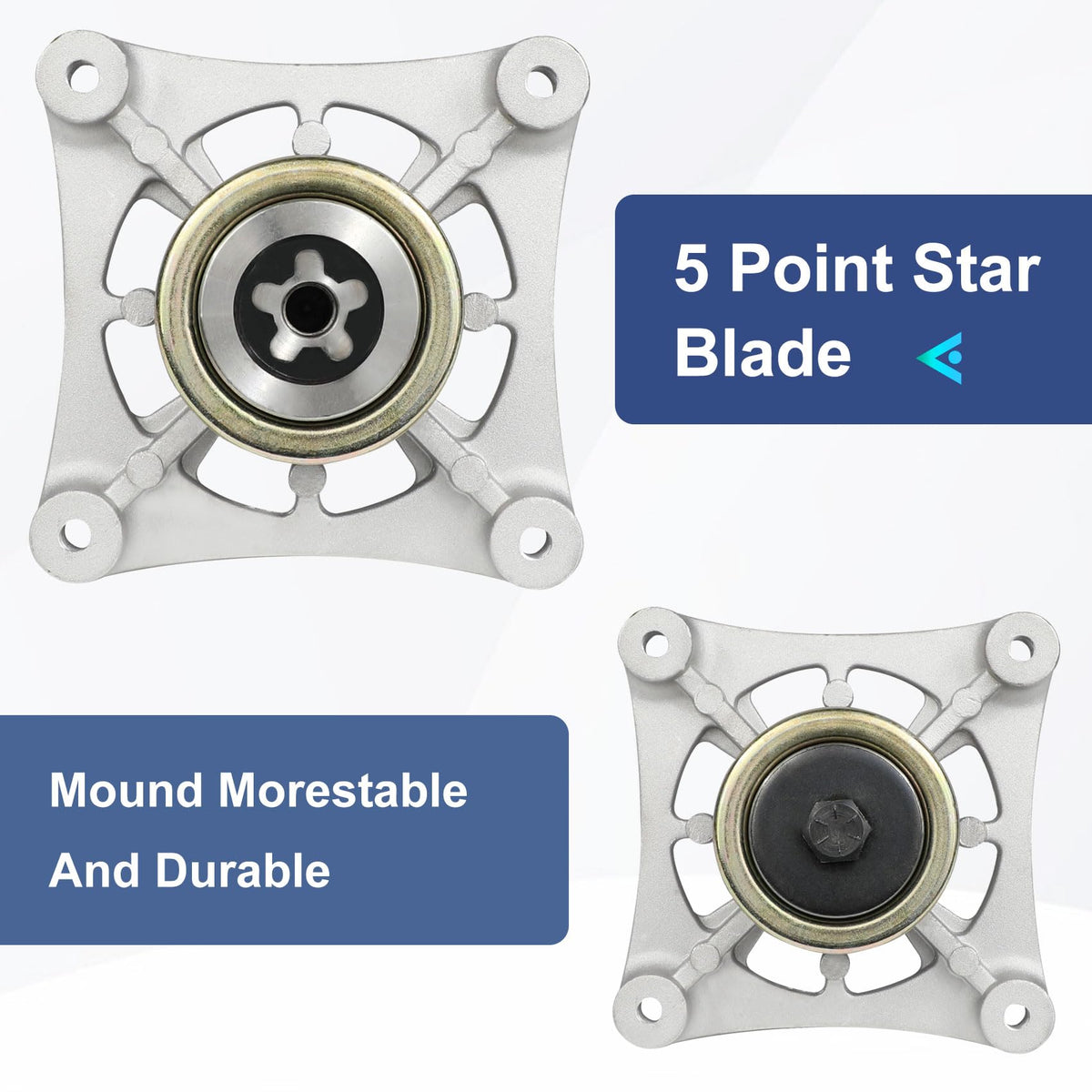 MONKEMON 532192870 spindle assembly supports varied brands with easy mounting hardware