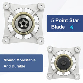 MONKEMON 532192870 spindle assembly supports varied brands with easy mounting hardware