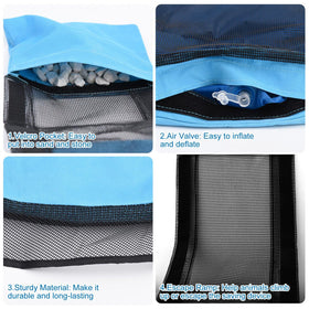 Monrocco durable oxford material resists water and wear through seasons.