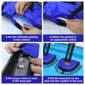Monrocco Weighted Landing Bag provides stable weight for positioning.