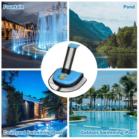 Monrocco wide-application ramp suits pools, spas, and ponds for wildlife safety.