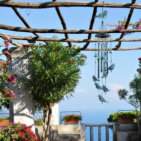 Monsiter QE wind chimes ideal for porch or yard decoration.