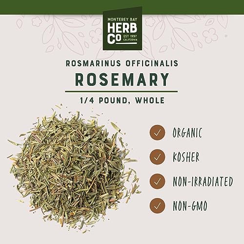 MONTEREY BAY HERB CO cosmetic and skincare infusions with rosemary.