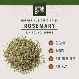 MONTEREY BAY HERB CO cosmetic and skincare infusions with rosemary.