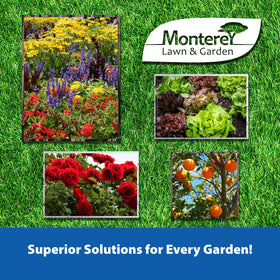 Monterey Epsom Salts 4 lb packaging ideal for home gardens.
