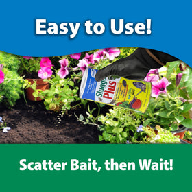 Applied around vegetable beds for targeted pest protection.