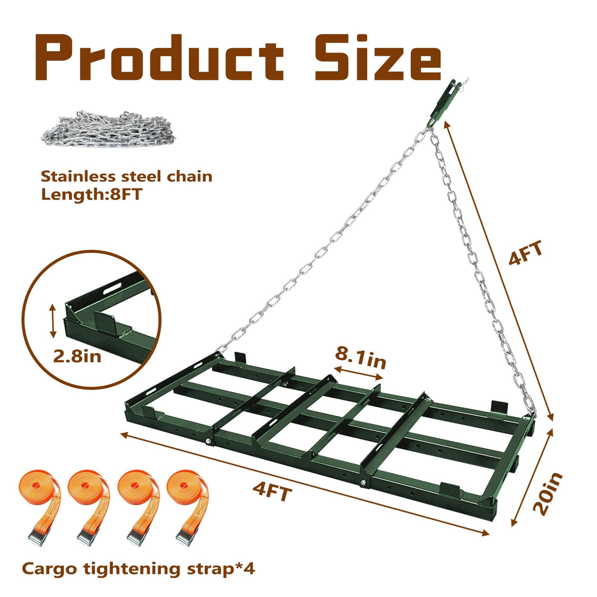 Montex heavy-duty steel frame for rugged surfaces and durability