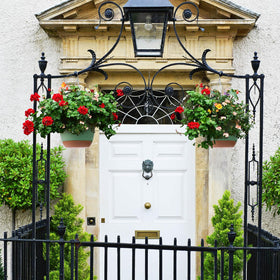 Montresor two-set hanging baskets and hanger options for versatile display