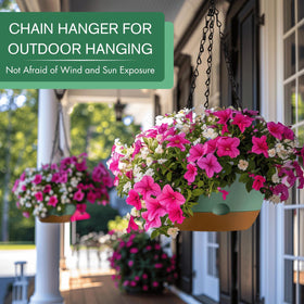 Montresor ventilated base for better air flow in hanging pot