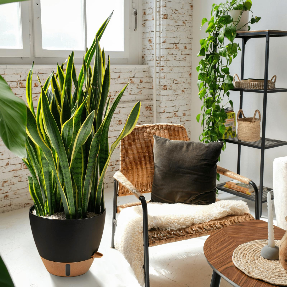 Montresor weather-resistant PP plastic keeps color and shape indoors and outdoors.