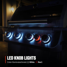 Monument Grills M415BZNG warming rack expands cooking capacity.