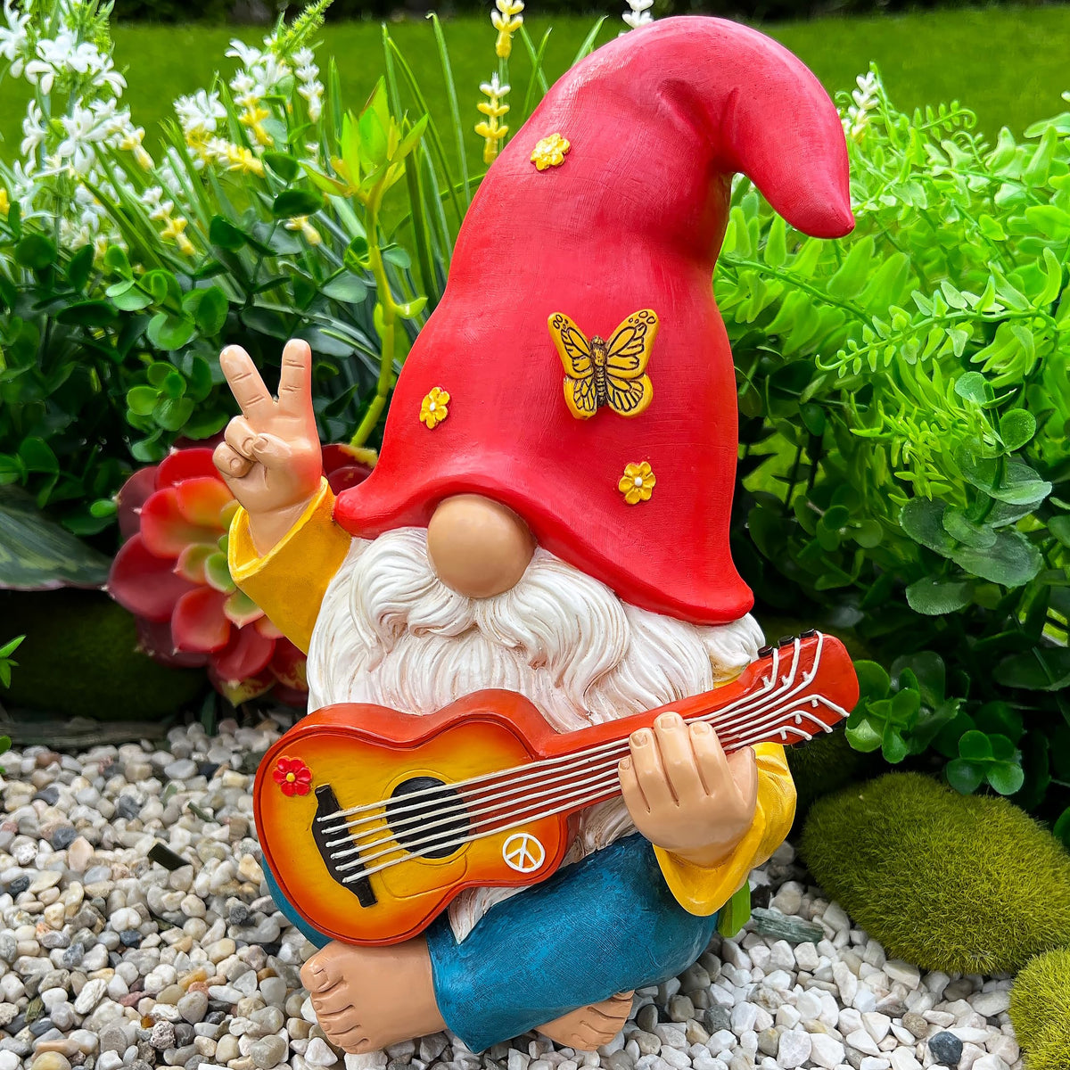 Mood Lab Garden Gnome compact indoor decoration for shelves and mantels