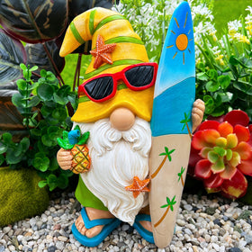 Ideal gift for gardeners, surfers, and fans of playful yard art