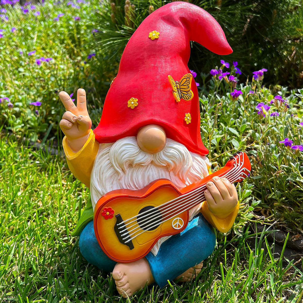 Mood Lab Garden Gnome brightens lawn and patio decor with playful charm