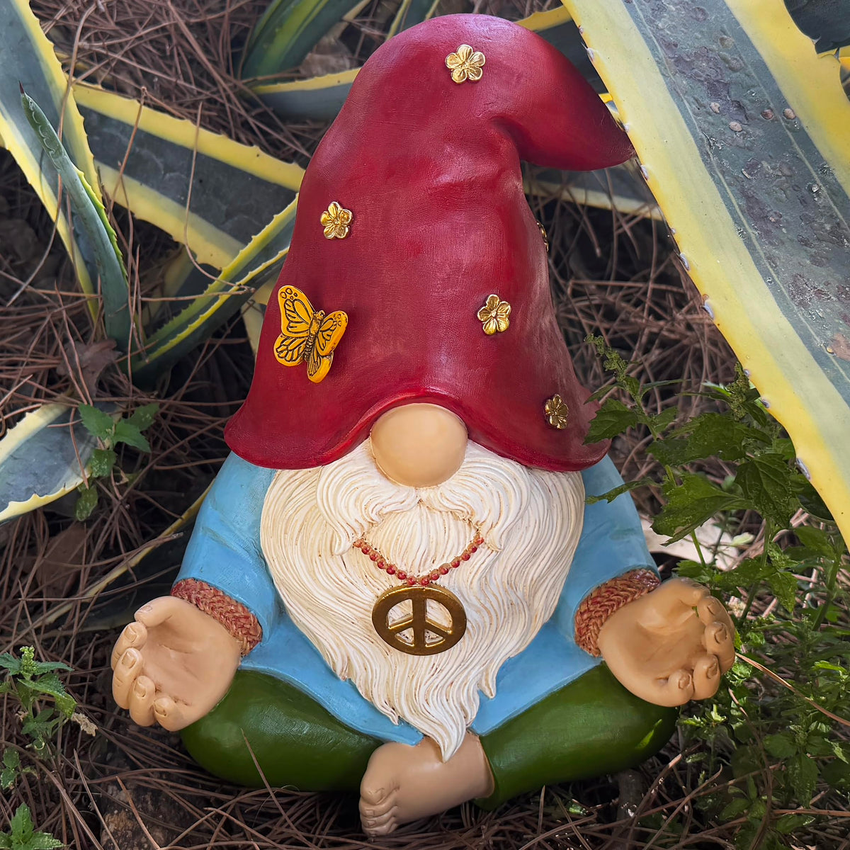 Mood Lab indoor-homed yoga space-friendly gnome for gentle decor.