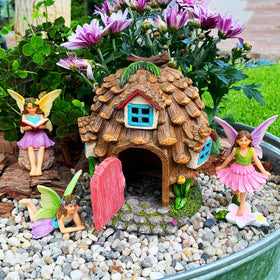 Mood Lab resin fairy garden statues with protective coating