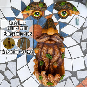 Mood Lab Tree Face Decor sun-protected waterproof finish keeps colors vibrant