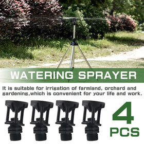 MOONDKIST durable PP sprinkler head withstands sun, wind, and rain.