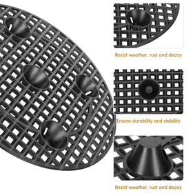 Moonoom floor protector stand elevates pots to shield surfaces from dirt