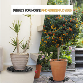 Moonoom versatile stand for indoor and outdoor plant display and decor.
