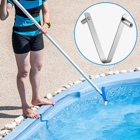 Moonoom durable clip set with universal fit for pool care tasks.