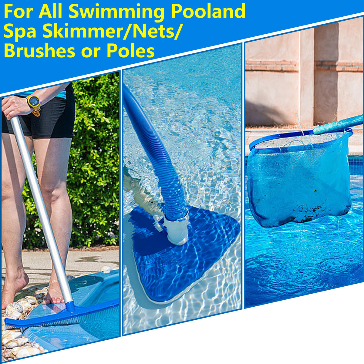 Moonoom 12-pack pool clips ideal for simultaneous tool use.