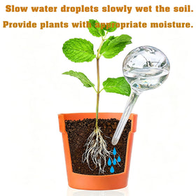MOONSOUND durable reusable plastic watering globes withstand seasons