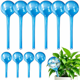 MOONSOUND self-watering globes pack setup for easy plant hydration.
