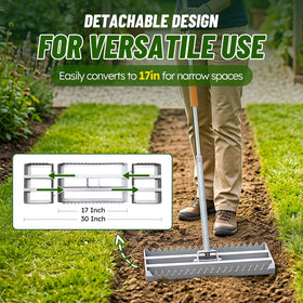 MOPAI ergonomic standable handle design reduces bending and strain