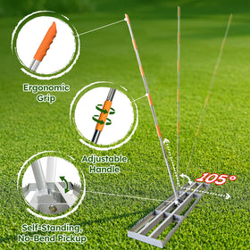 MOPAI ergonomic standable handle design for easy pickup and use.