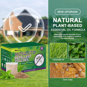 Moravax mosquito pouch for indoor living room helps create a calmer pest free space