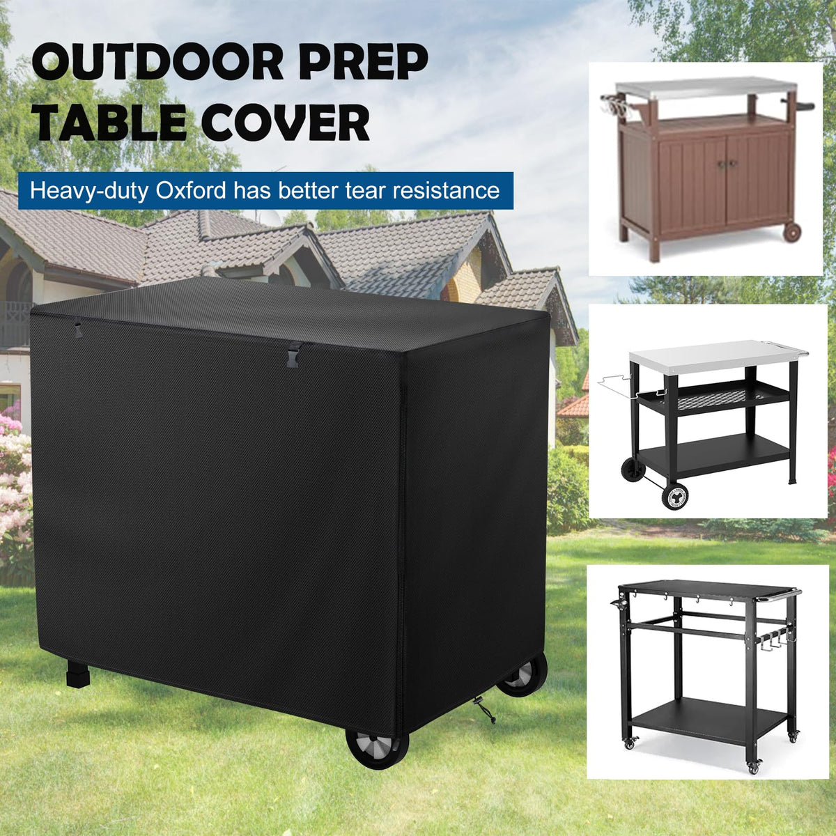 Mordx cover easy install with drawstring and carabiner straps.