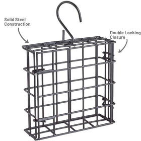 More Birds easy-open double-locking closure securing treats