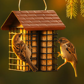 More Birds versatile use for small seed cakes and nesting materials throughout the year.