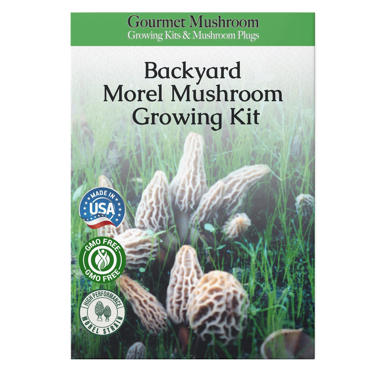 MOREL HABITAT KIT instruction manual detailing simple steps for home growing