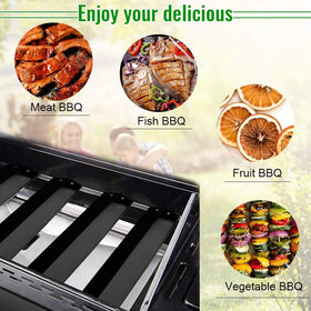 Moriintl shield deflector for Chargriller 5252 protects interior parts and eases cleaning.