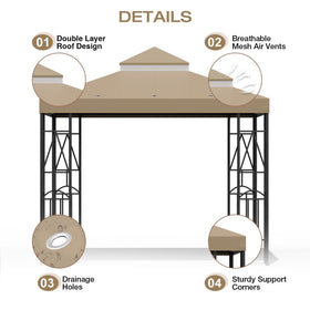 Morikoro drainage-holes-top enables quick water drainage during rain.