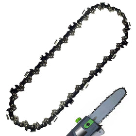 Morocca chain with hard chrome cutters provides durable, cleaner cuts.