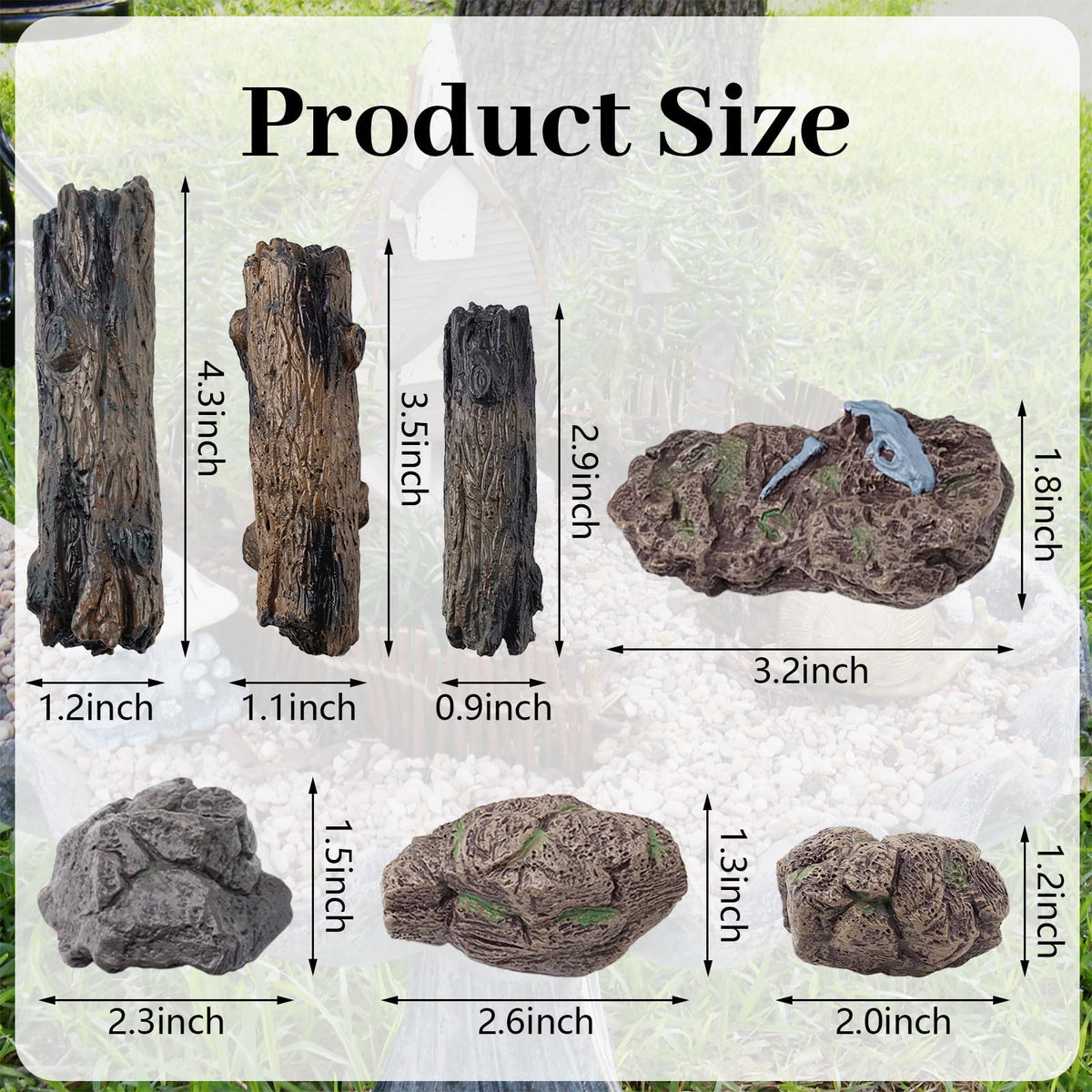 Morofme miniature diorama stones help craft cozy, detailed layouts