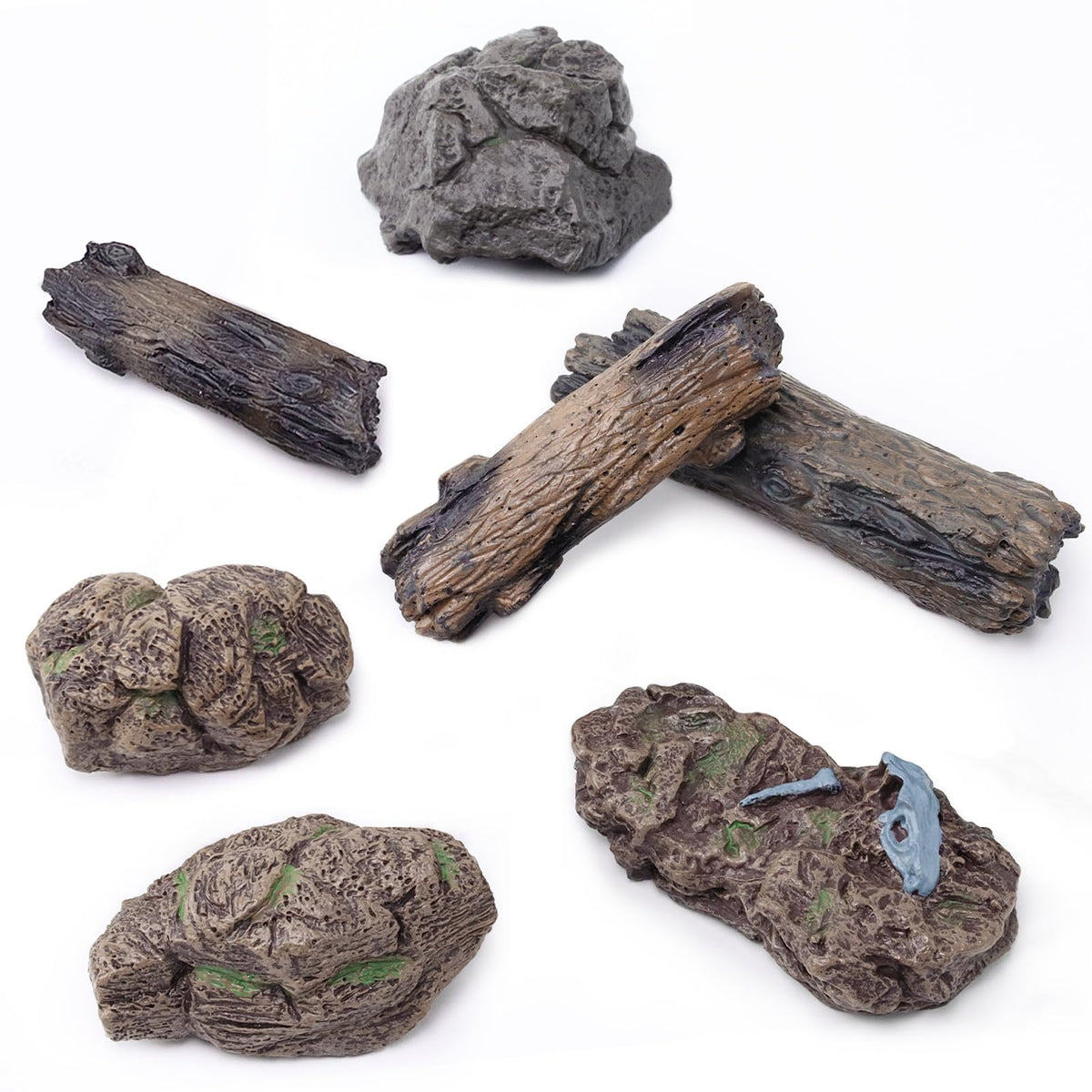 Morofme tree stump set adds realistic woodland texture to micro-landscapes