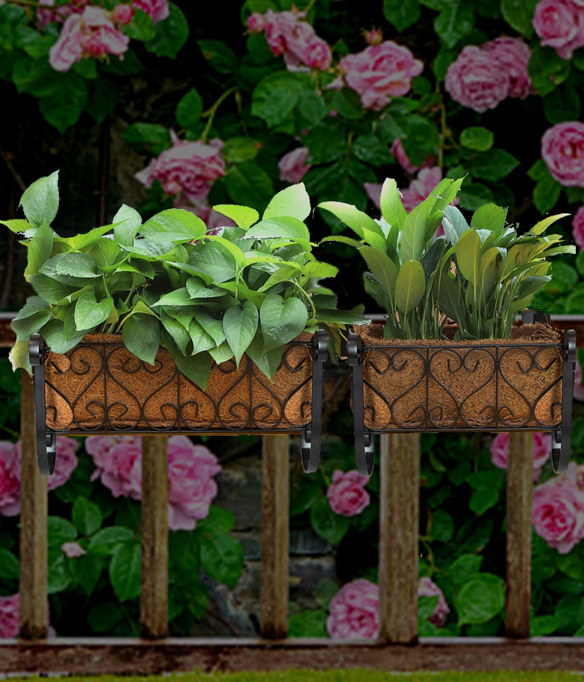 MorTime anti-rust coated metal rack with smooth edges for outdoor use