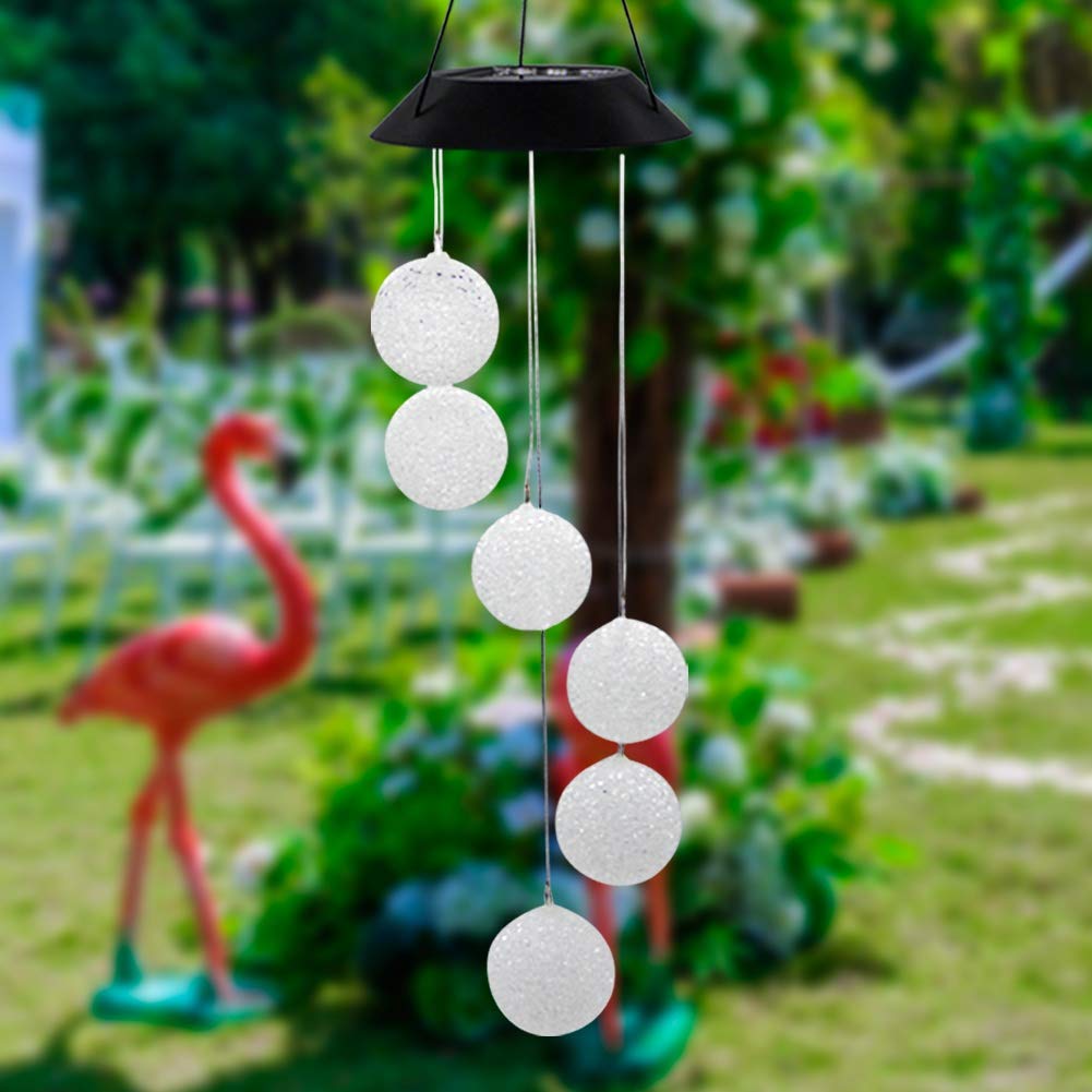 MorTime garden decor wind chime adds charm to trees, fences, or patios