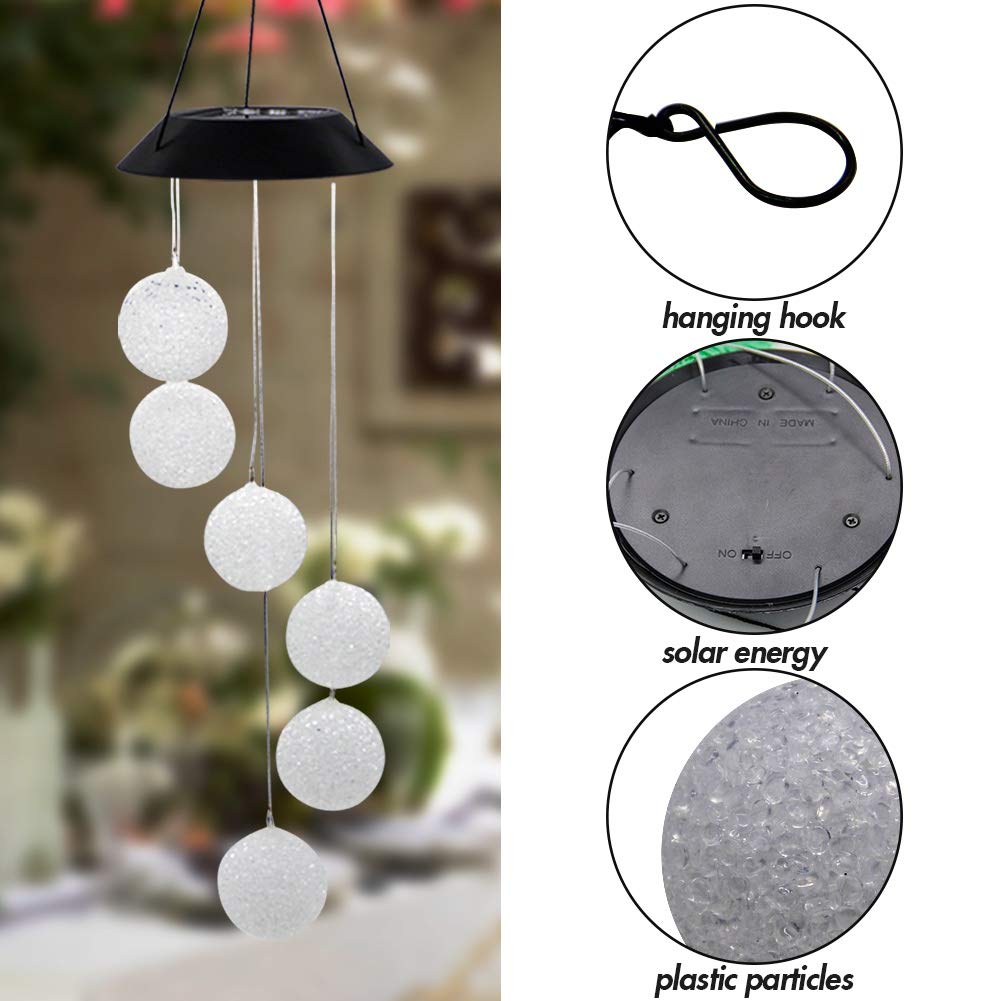 MorTime night light wind chime showcasing color shifts for evening ambiance