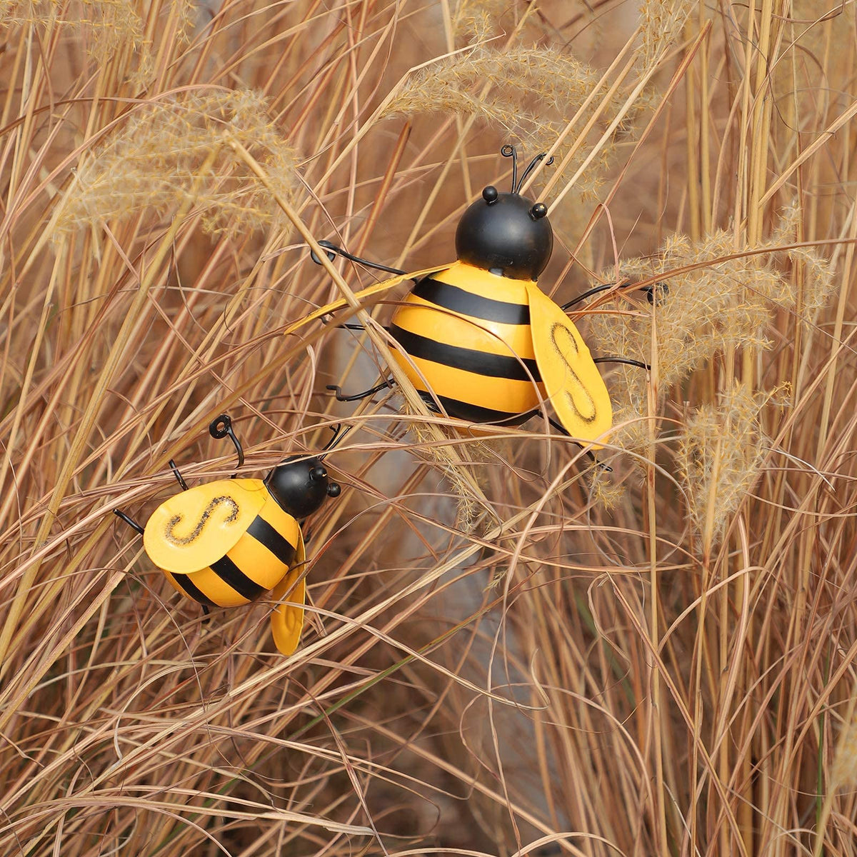 MorTime bee wall art adds a decorative note for spring celebrations.