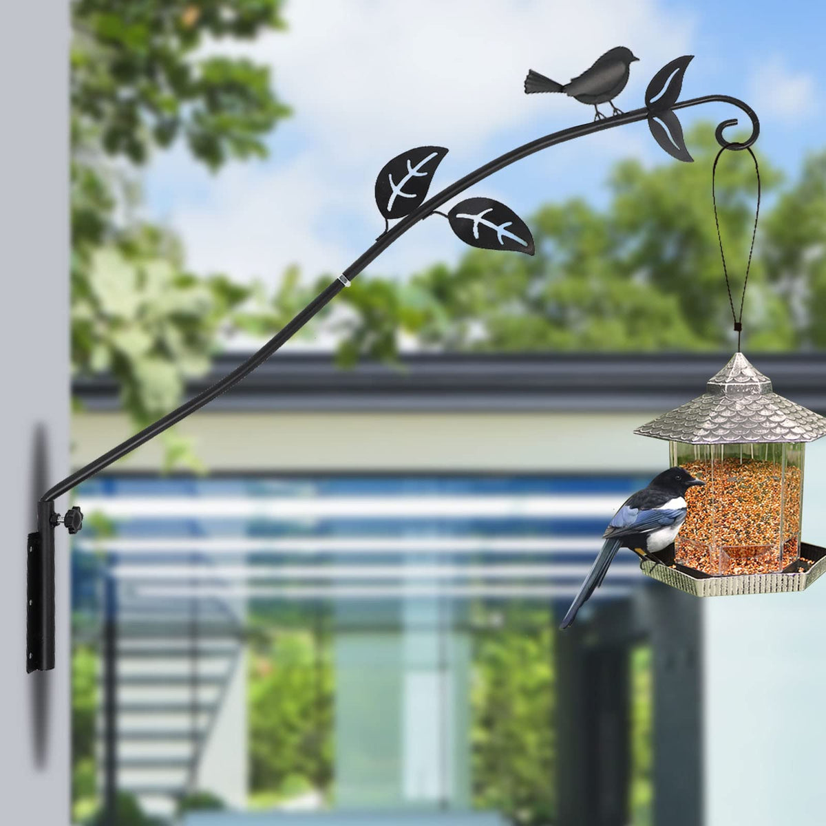 MorTime weather-proof powder coating preserves color through seasons outdoors