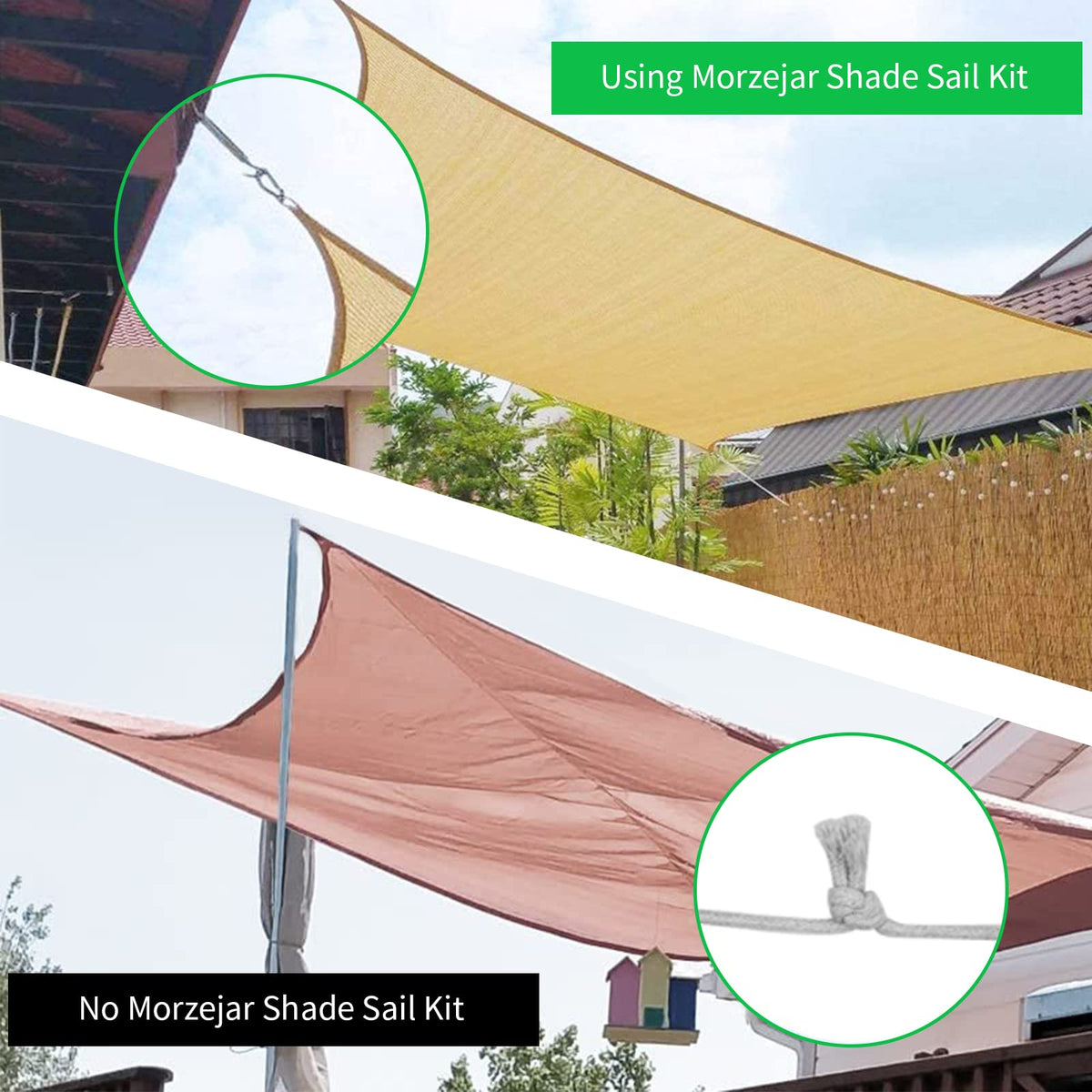 Morzejar complete installation kit with 40 components for quick setup.