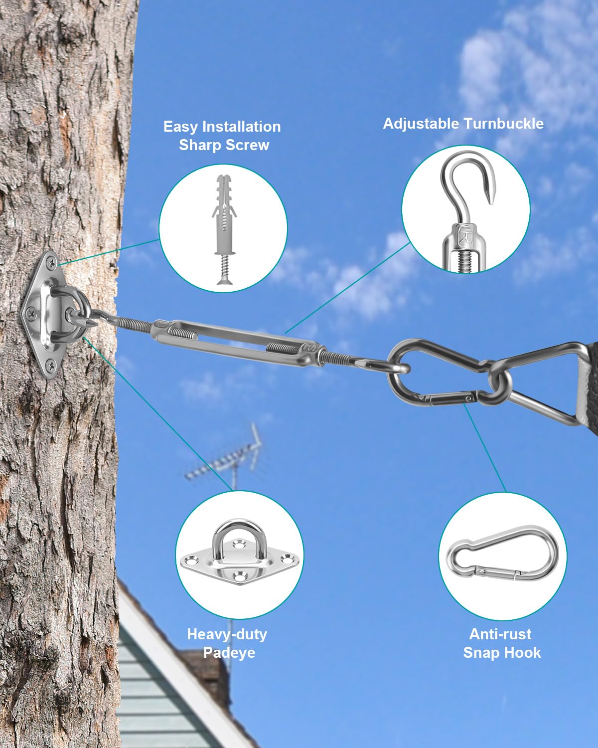 Morzejar plastic expansion anchors simplify mounting on posts